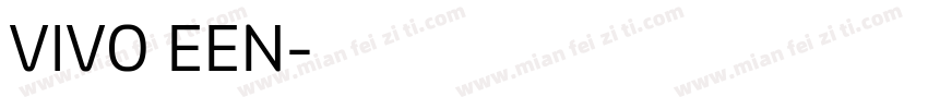 VIVO EEN字体转换
